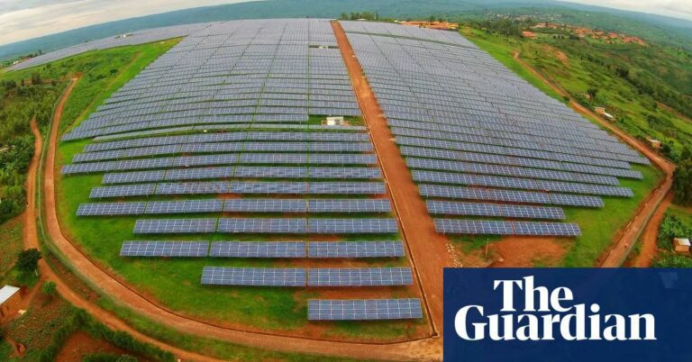 Rwanda 8.5 MW solar panel power plant the guardian