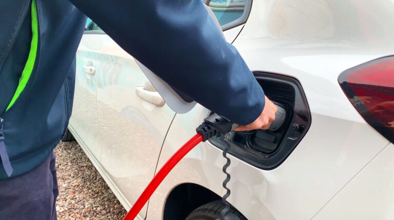 Installing electric car charging stations at work