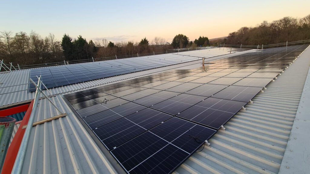 QPSL solar PV install