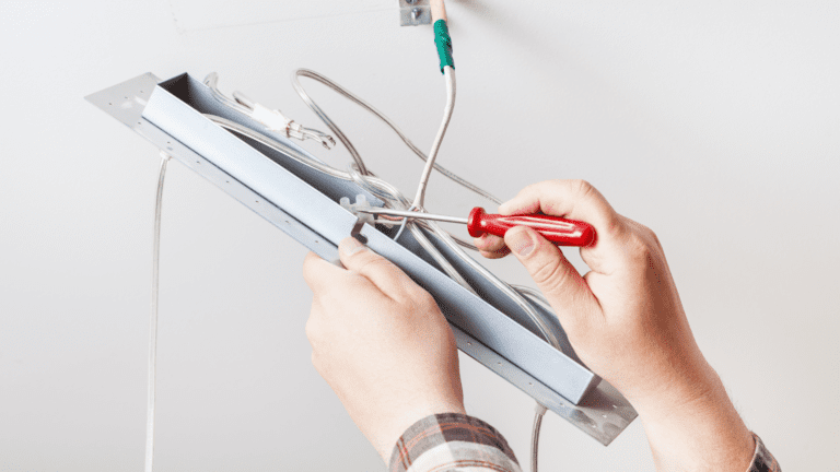 led lighting installation
