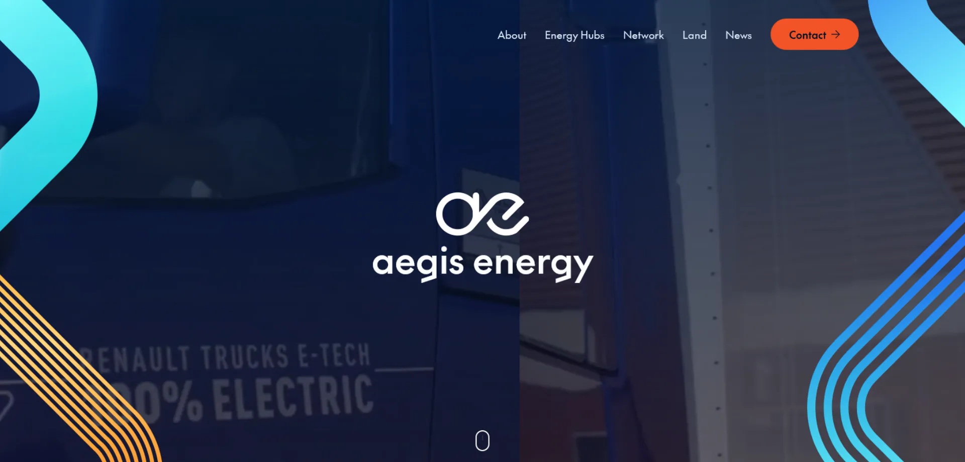 A homepage featuring a rooftop covered with solar panels. The company tagline emphasizes sustainability and business benefits of commercial solar solutions in the UK. Key statistics highlight experience, energy generated, installed capacity, CO₂ savings, and live sites.