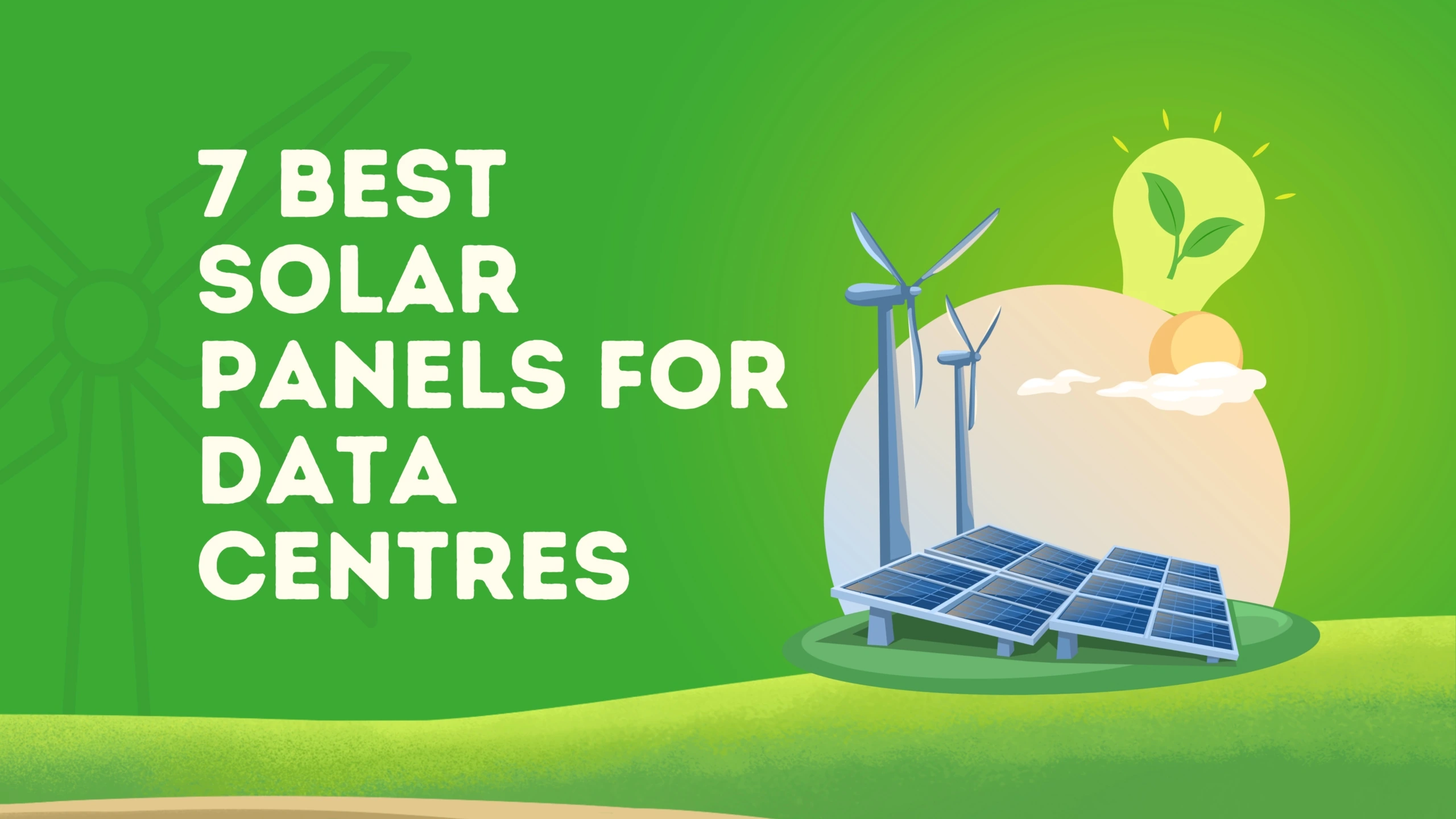 best solar panels for data centres