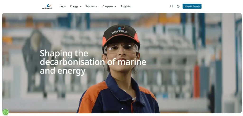 Wartsila homepage